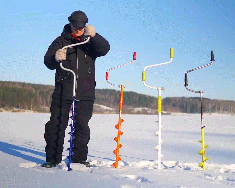 Спортивный бур 80 мм - 14 оборотов