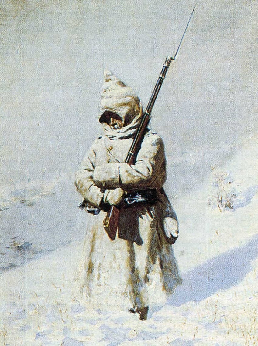 "На Шипке все спокойно" картина В.В. Верещагина