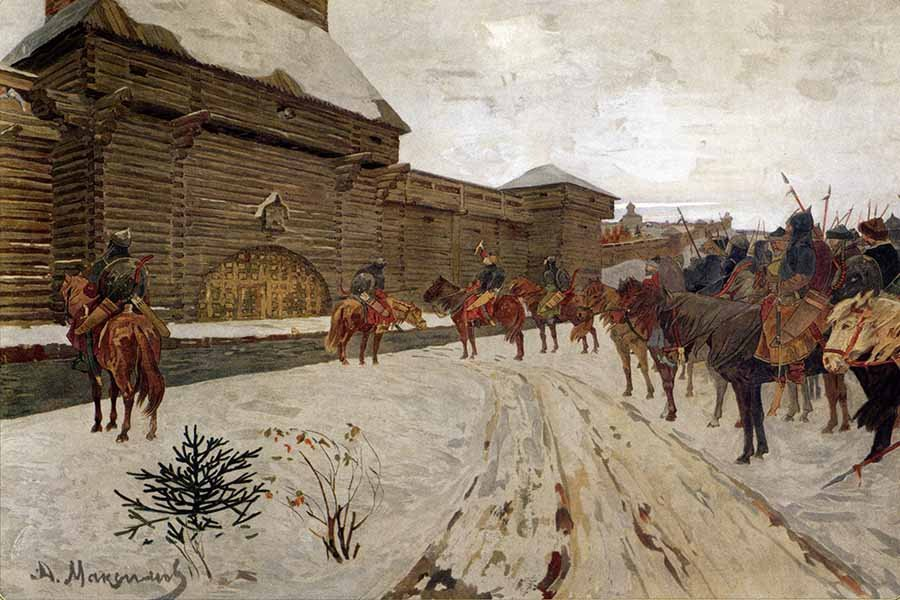 "Враг под стенами" Алексея Максимова