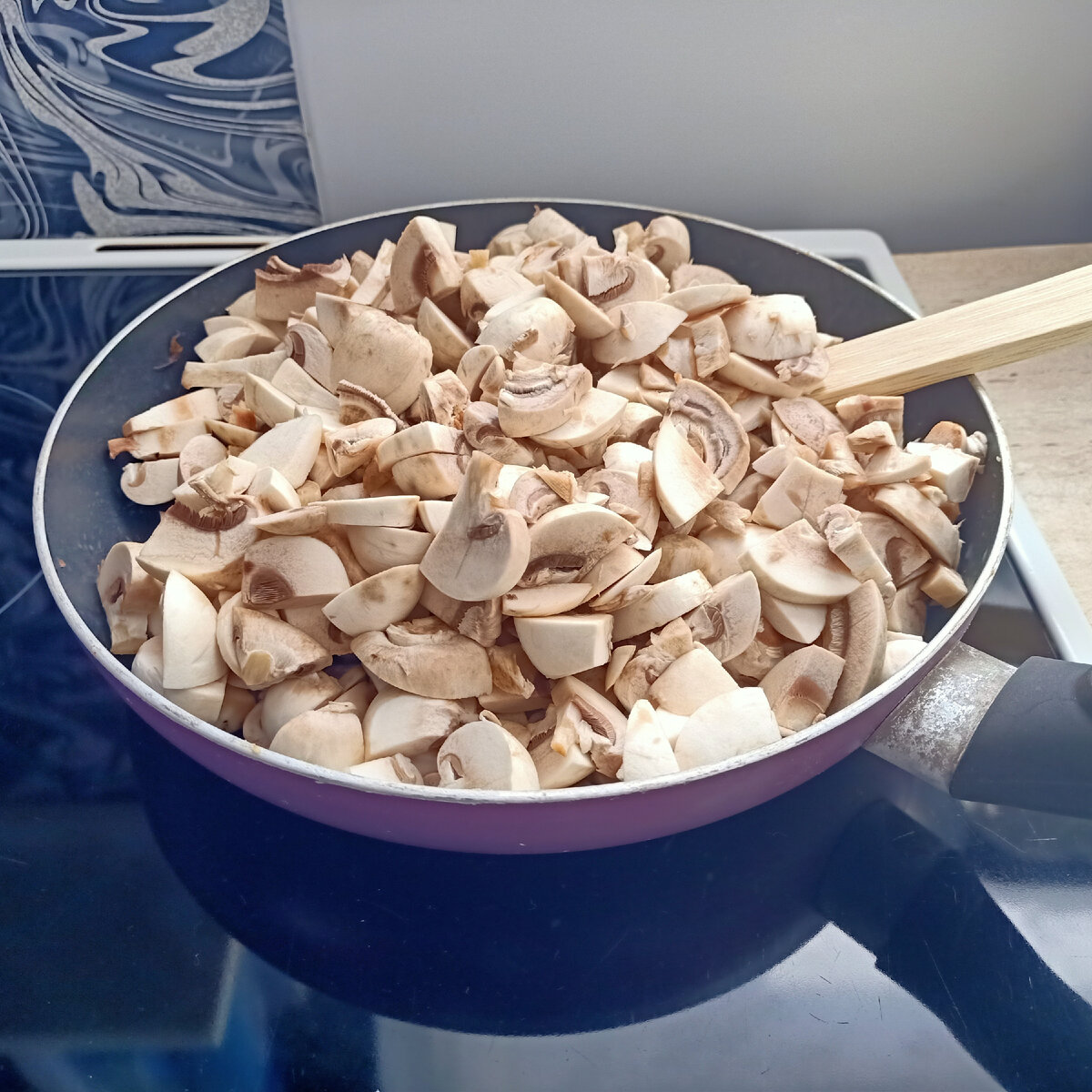 жарим грибы