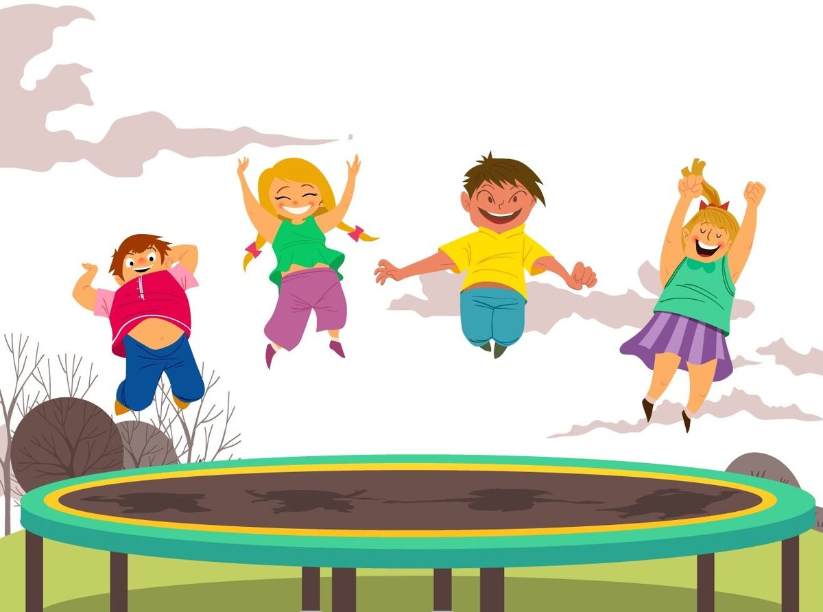 Прыжки на батуте - это не только весело, но и полезно!