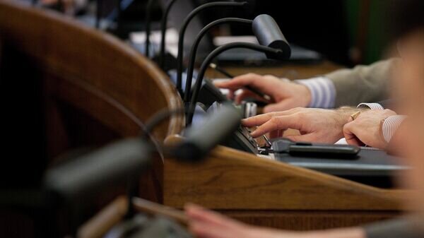   CC BY-SA 2.0 / Saeima / Ernests Dinka / 12. janvāra Saeimas sēde