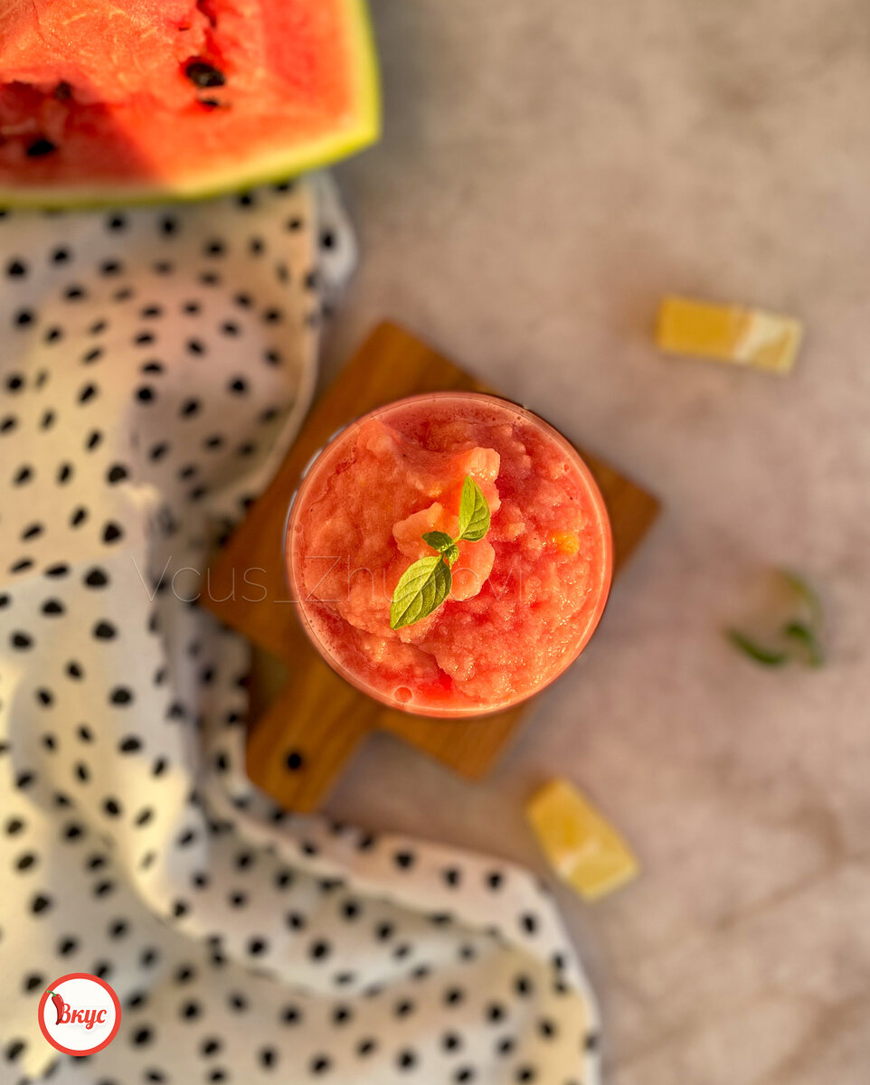 Рецепт арбузного сорбета