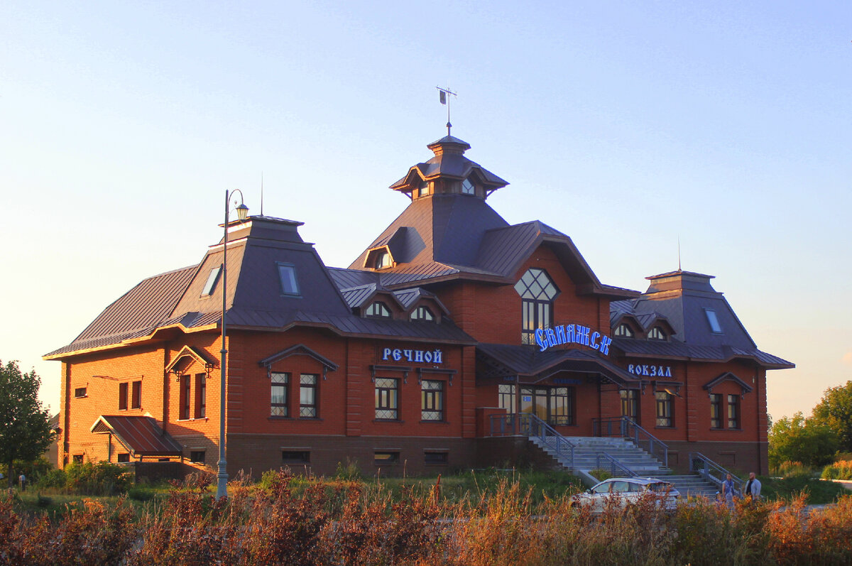 Речной вокзал Свияжска, 05.08.2023г.
