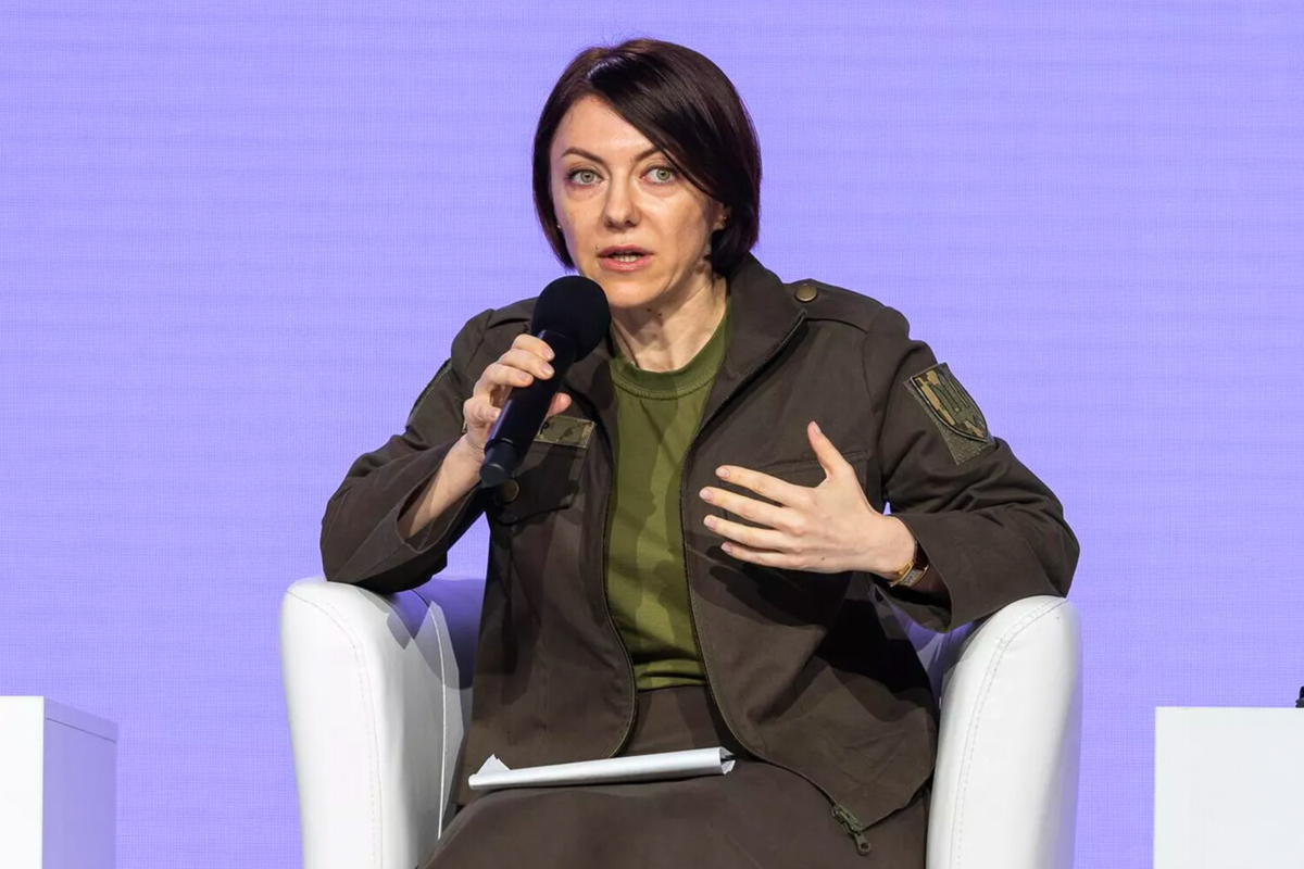 Заместитель министра обороны Украины Анна Маляр / Фото: Офис президента Украины