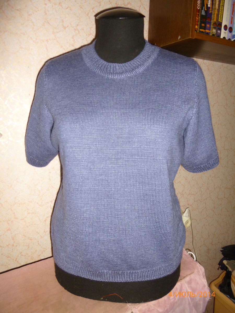 Личное фото автора. Вязала на заказ.