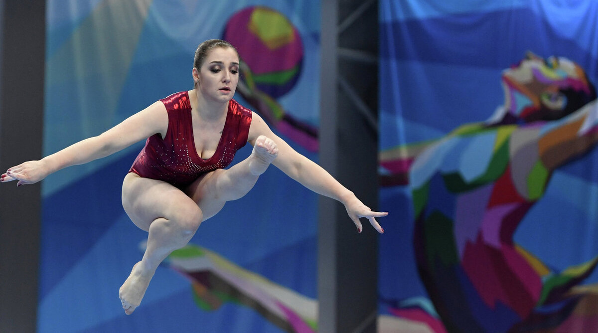 Спортивный гимнастика Aliya Mustafina