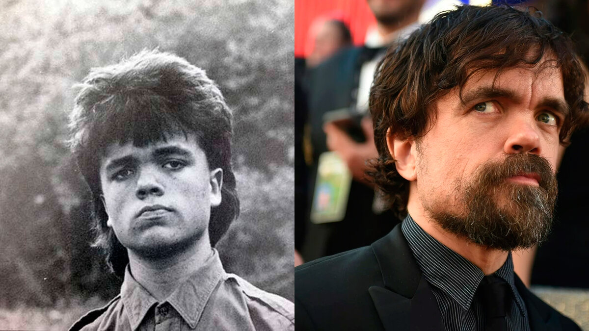 Тирион Ланнистер / в молодости и сейчас