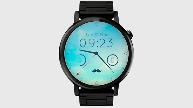 Циферблат для умных часов: Mustache