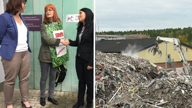 С такими требованиями к властям обратилась общественный деятель Kerstin Macke Eriksson. Она устроила митинг и принесла в офис муниципалитета обращение, которые подписали еще 534 небезразличных жителей этого населённого пункта.