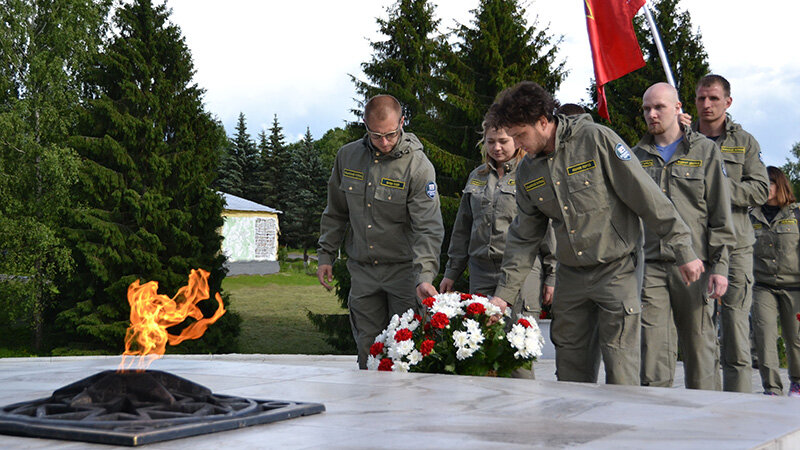 
«Ильинский патруль» у Вечного Огня