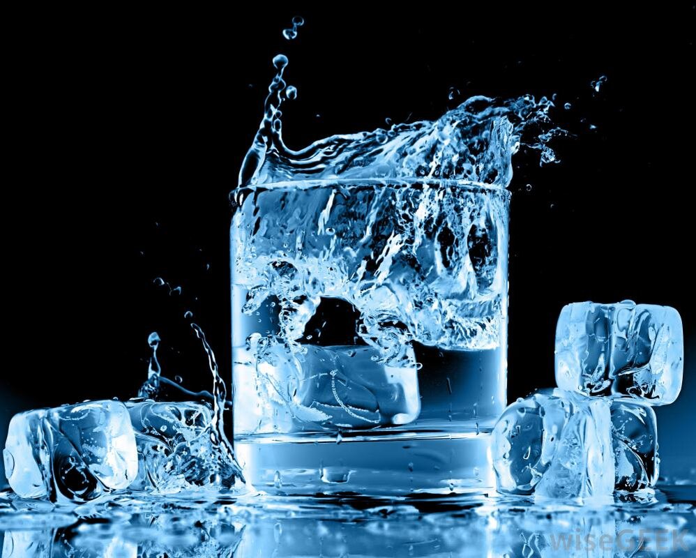 Water boiling at 100 celsius