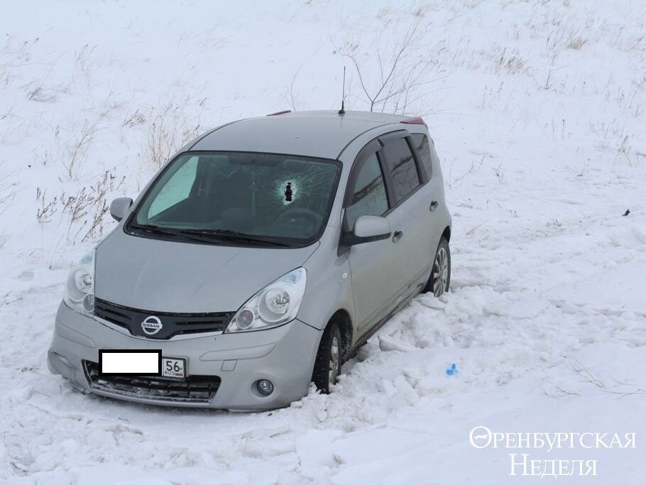 ДТП на трассе Орск – Новоорск. Фото: УМВД России по Оренбургской области 