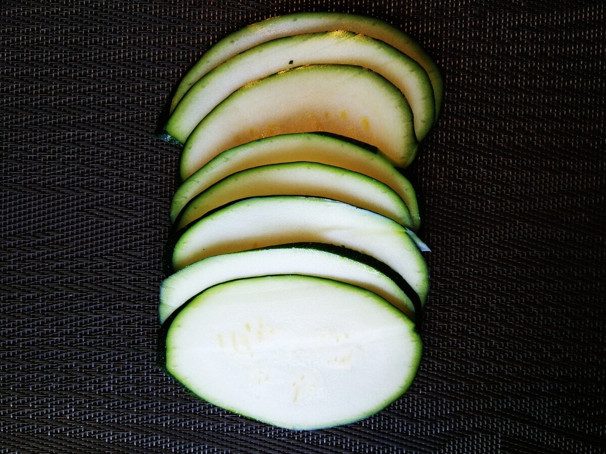 Пластинки кабачка
