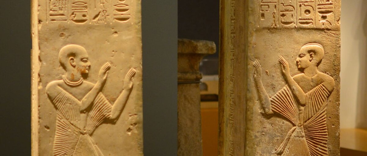 Столбы из гробницы Птахмеса. Фото haaretz.com