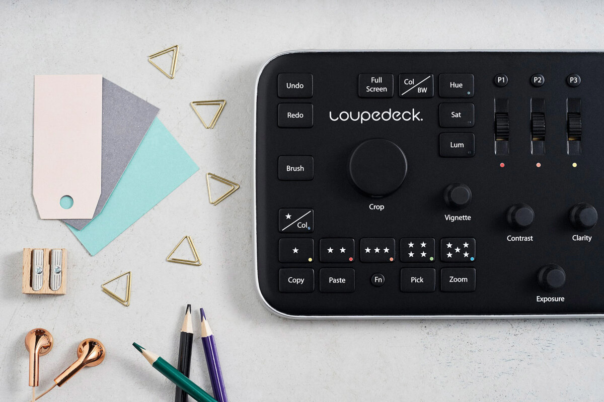 Loupedeck консоль для редактирования фото и видео