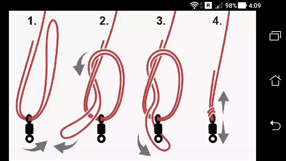 фото рыбацкий узел паломар