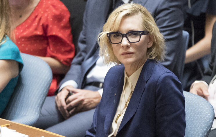 Актриса и посол ООН по делам беженцев Кейт Бланшетт © AP Photo/Mary Altaffer