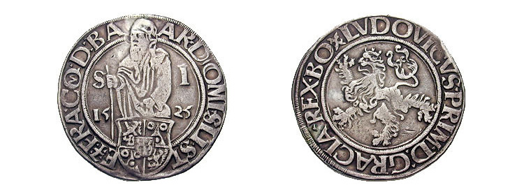 Чешский богемский Иоахимсталер