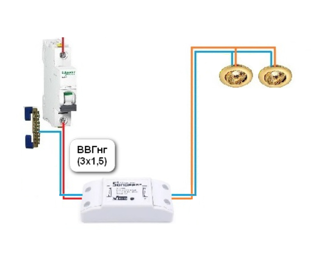 Купить Умное WI-FI реле Xiaomi Yeelight Smart Dual Control Module (YLAI002)