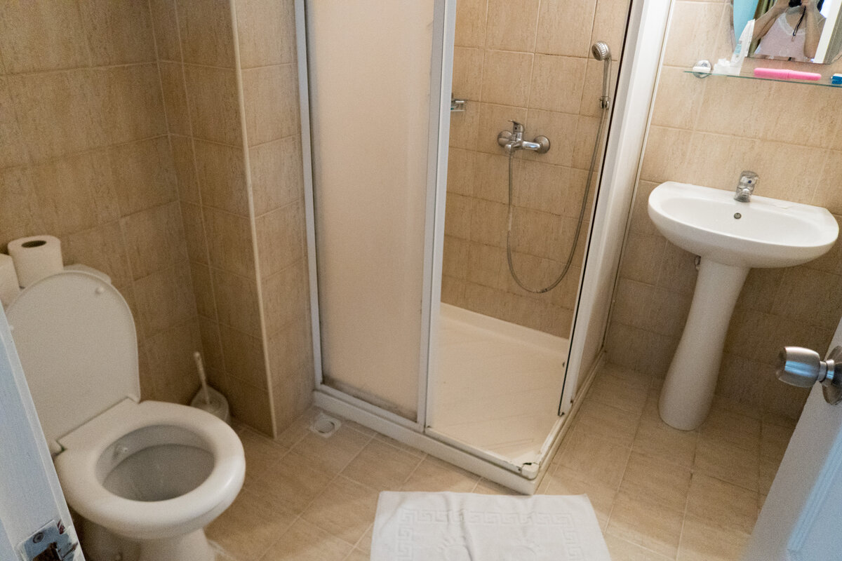 Санузел в номере.