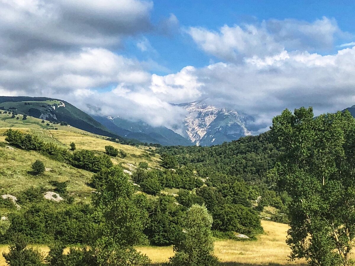 Пейзаж Абруццо