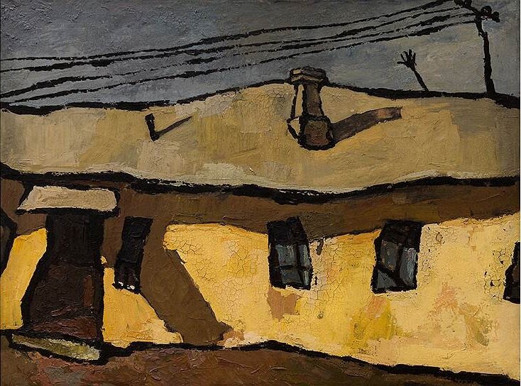 «Оптимистический пейзаж», 1959.