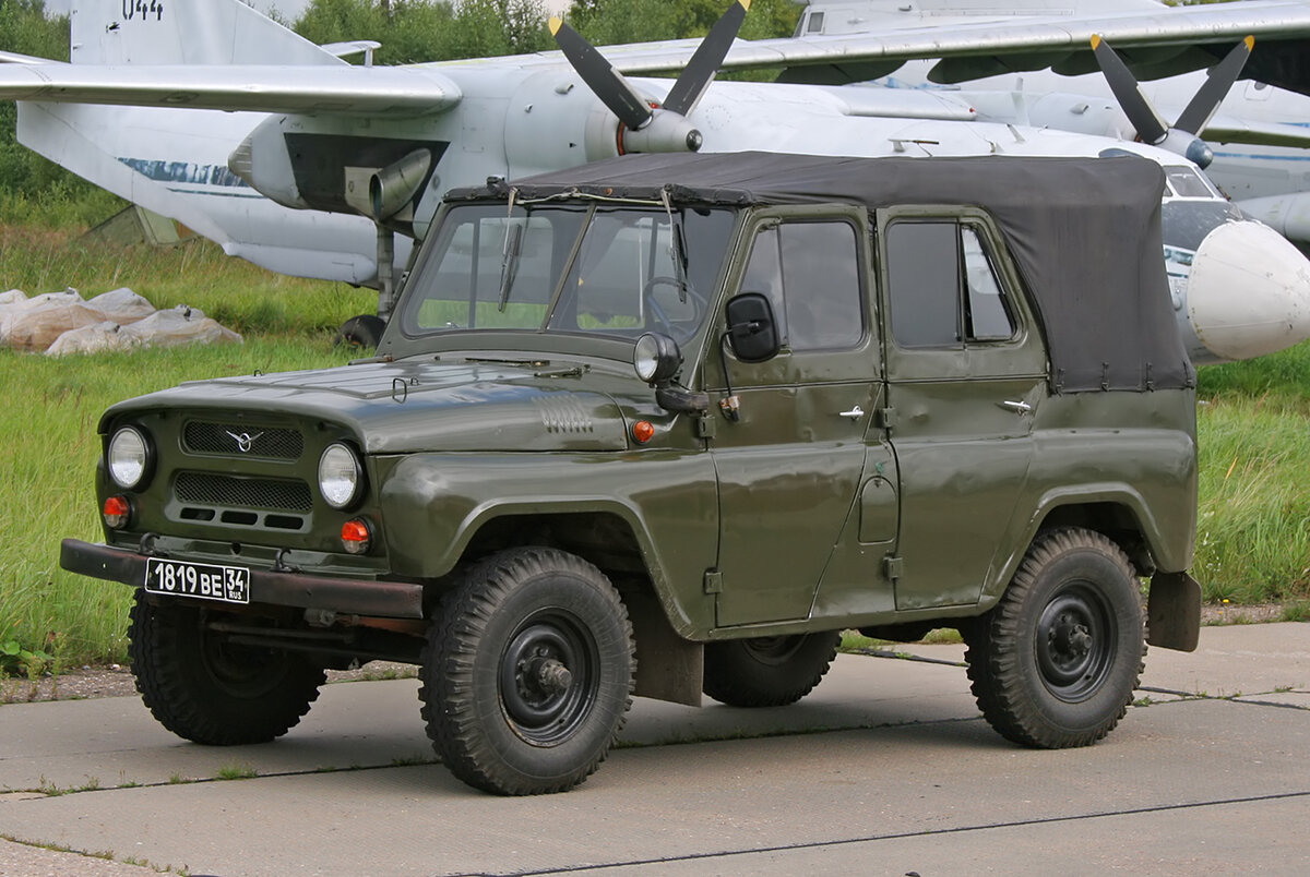 В чем разница между гражданским и военным УАЗом | Оружие и техника | Дзен