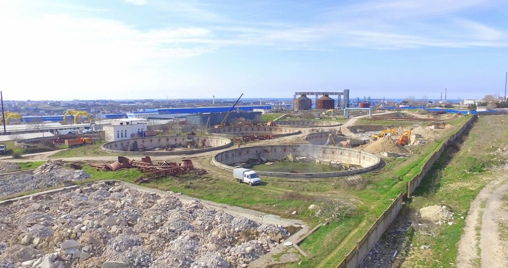  Южные очистные сооружения, Севастополь, лето 2018 года. Фото: tcfs.ru
