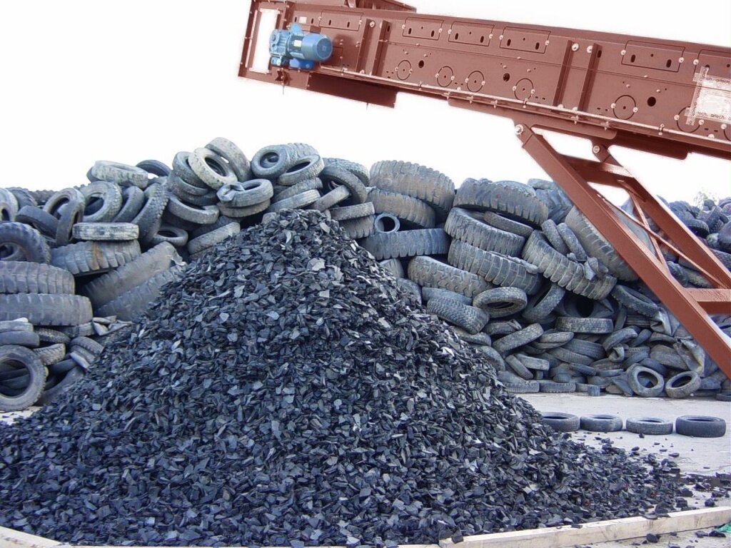 Переработка старых покрышек