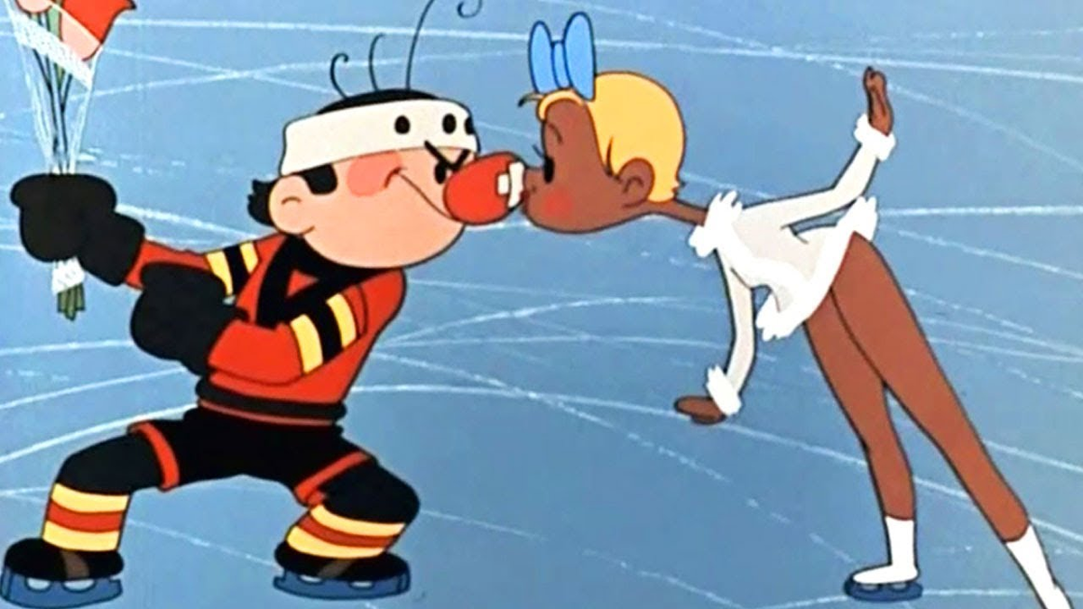 «Шайбу! Шайбу!» — мультипликационный фильм Бориса Дёжкина