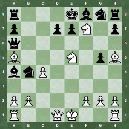 Перед вами новая интересная головоломка. Белый ферзь находится под ударом, незагорами и шах белому королю. но следующих ход принадлежит не чёрным, а белым.