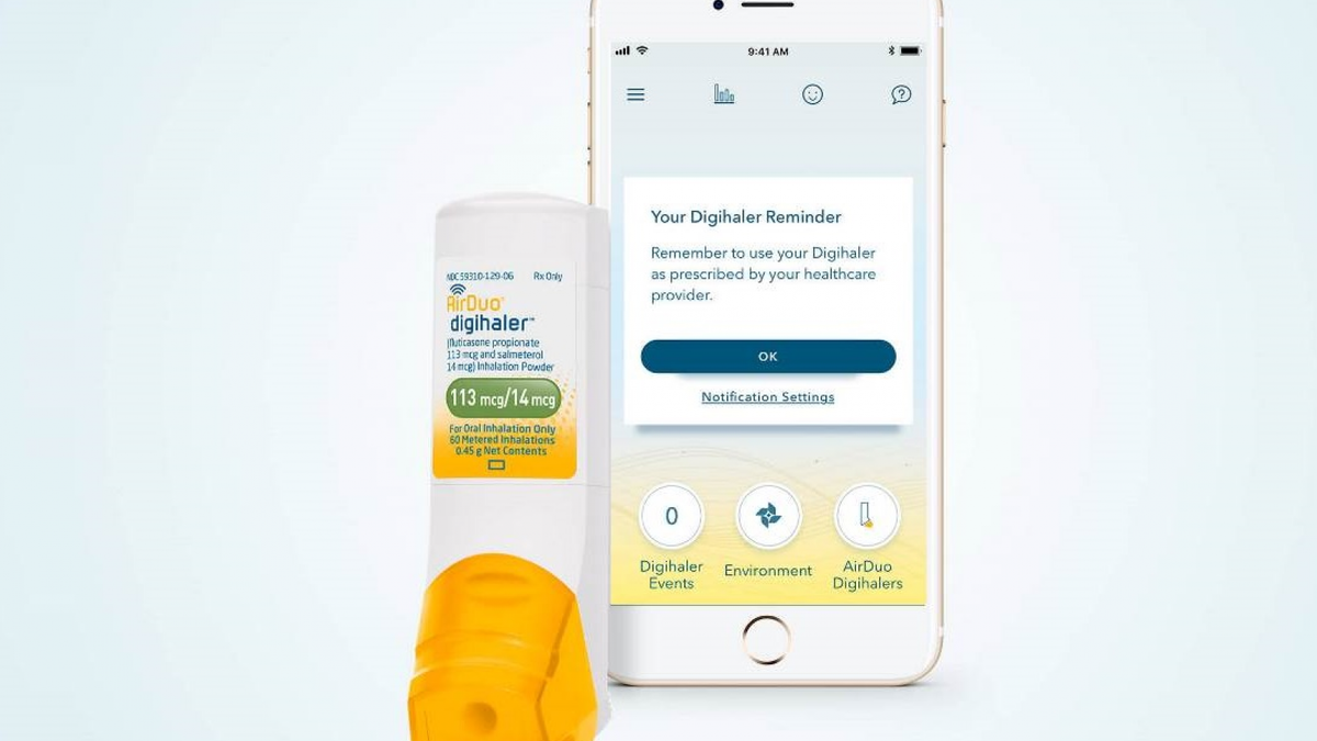Ингалятор AirDuo Digihaler выходит на рынок 