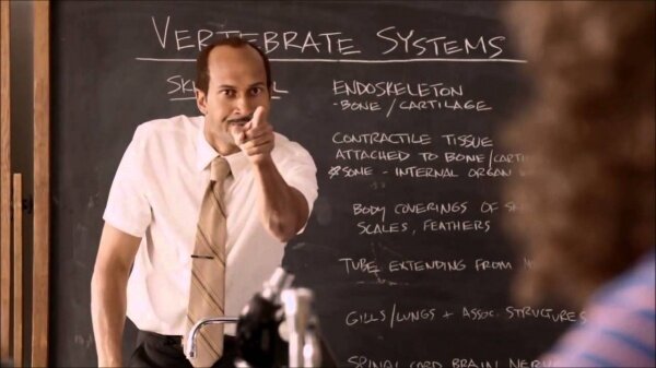 Фрагмент из скетча "Substitute teacher" от Key and Peele 