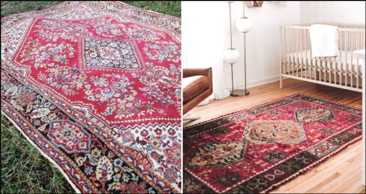 Винтажные ковры – современная мода на старину
