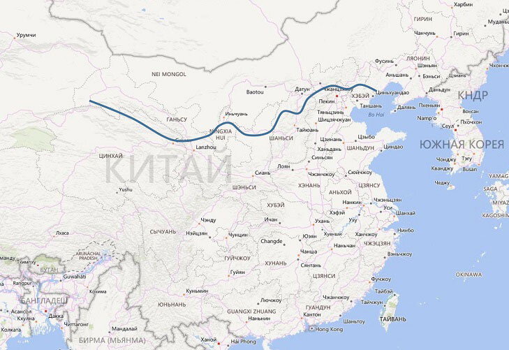 Протяженность Великой Китайской стены более 21 000 километров. Фото: jj-tours.ru