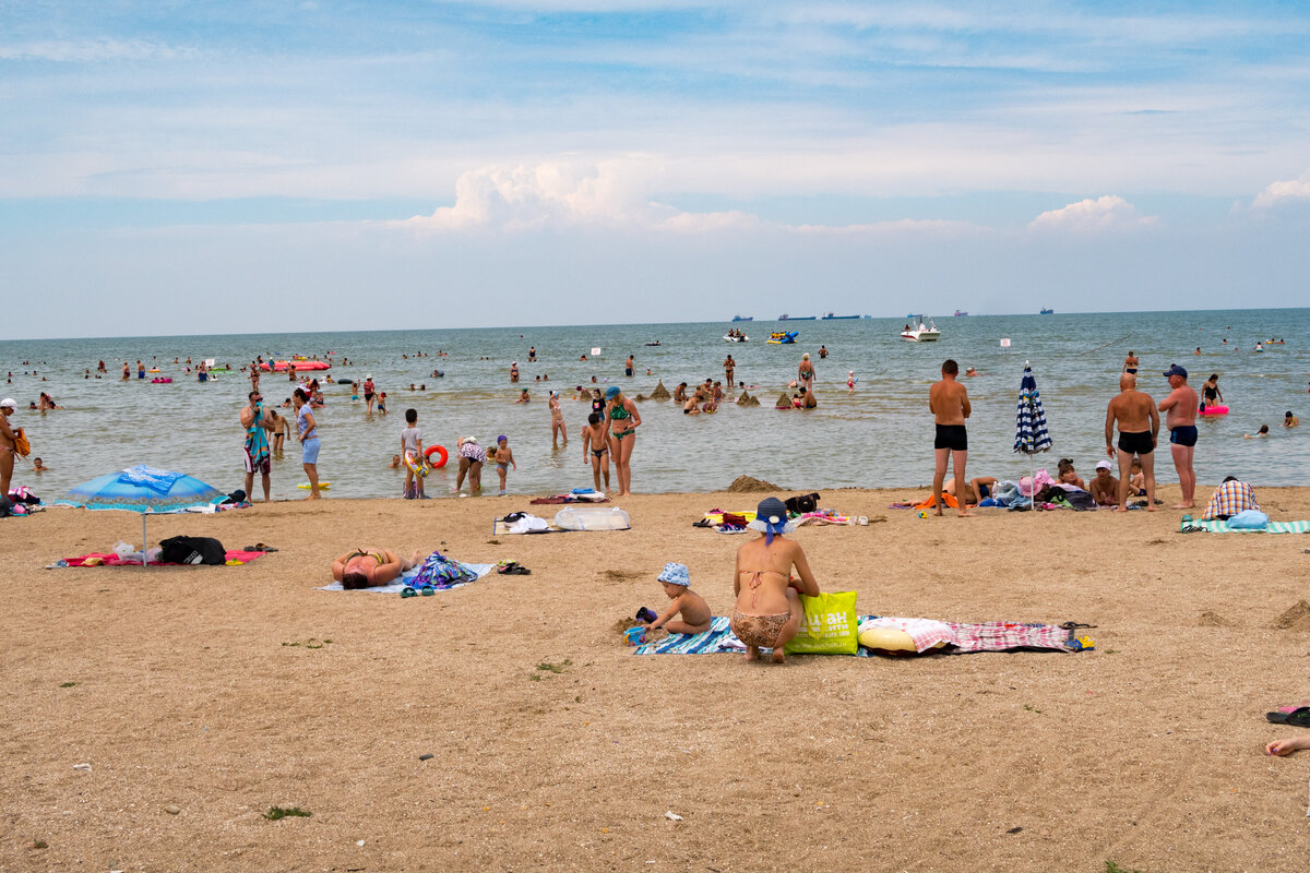 Фото пляжей на азовском море