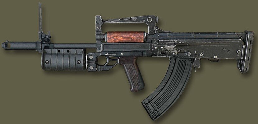 Прототипом оружия является автомат российского производства ОЦ-14 «Гроза»