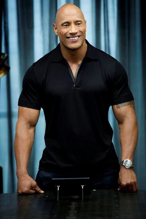 Отличный пример высокого ранга мужской особи. Дуэйн Скала Джонсон