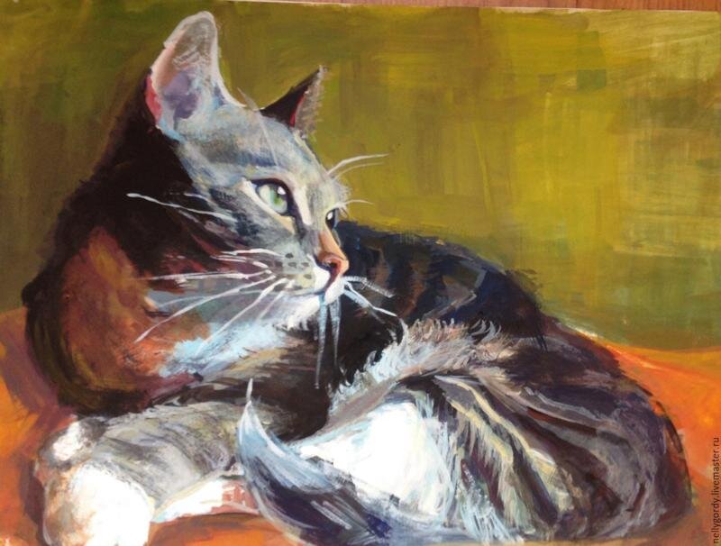 Кошка масло любят. Кошки живопись маслом. Кошки маслом на холсте. Картины с кошками. Кошки в современной живописи.