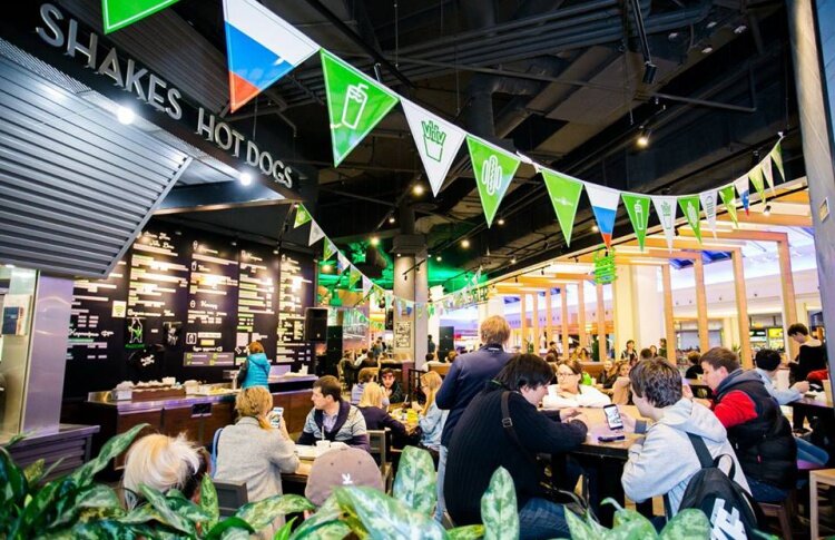 Shake Shack в торговом центре "Метрополис".