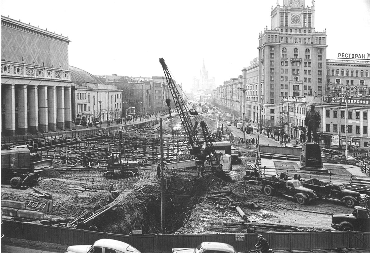 Площадь Маяковского 1950
