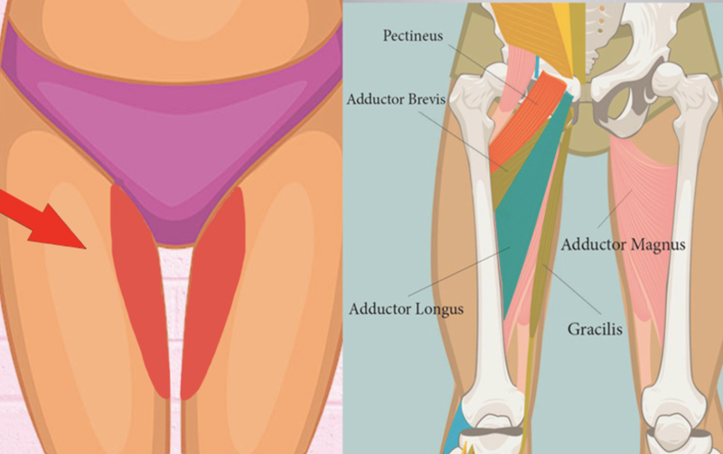 Как подтянуть внутреннюю часть бедра