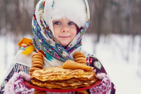 Празднование Масленицы в Ставрополе