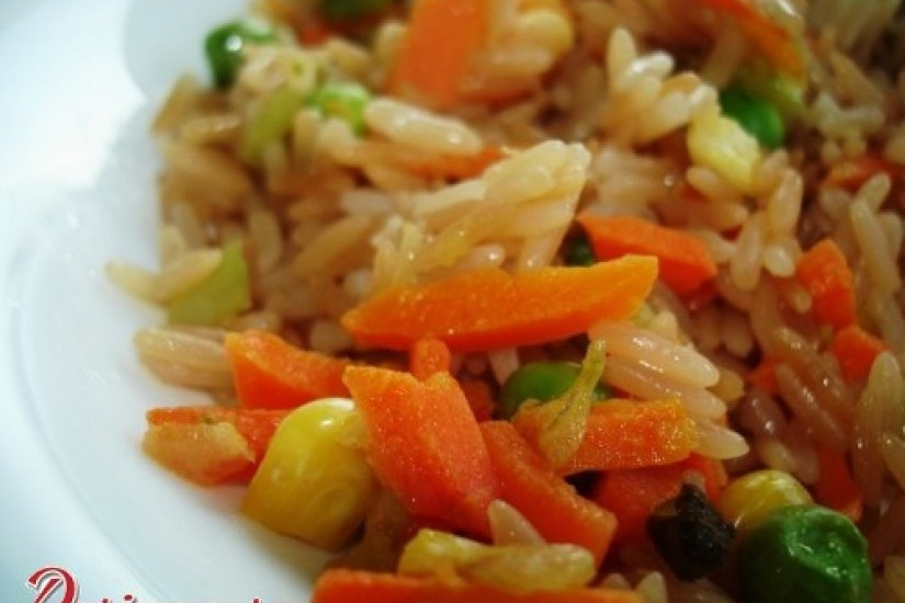 Сливочный рис на гарнир — рецепт с фото пошагово