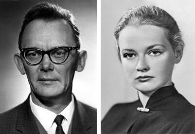 Леонид Гайдай и Нина Гребешкова