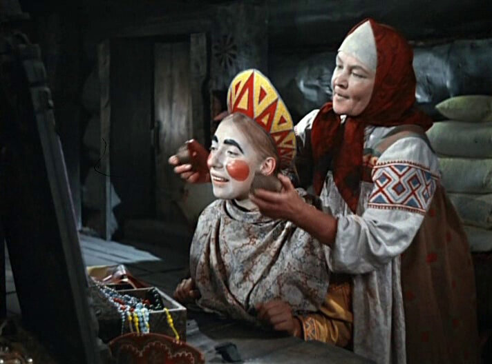 Кадр из фильма «Морозко» (1964). Скриншот.