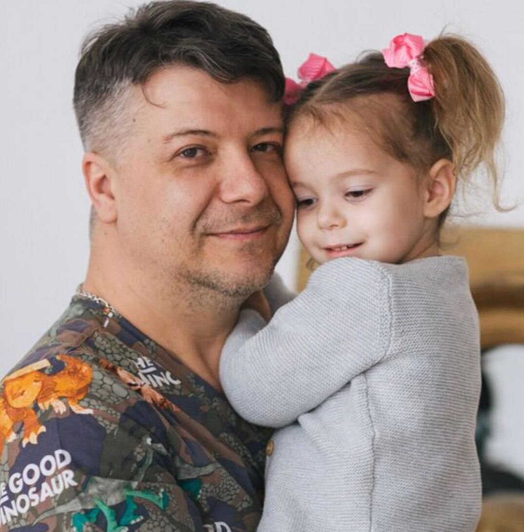 Я с дочкой Никой