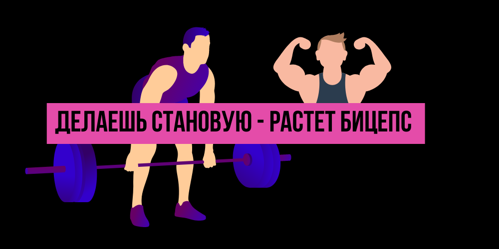 Не важно какую цель вы преследуете, накачать бицепс/грудь/попу, отделить одно от другого мы не можем. 