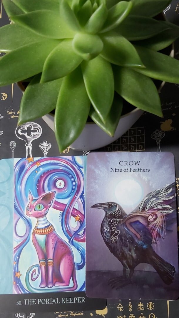 Колоды: "The Animal Wisdom Tarot" и "Beyond Lemuria" by Izzy Ivy